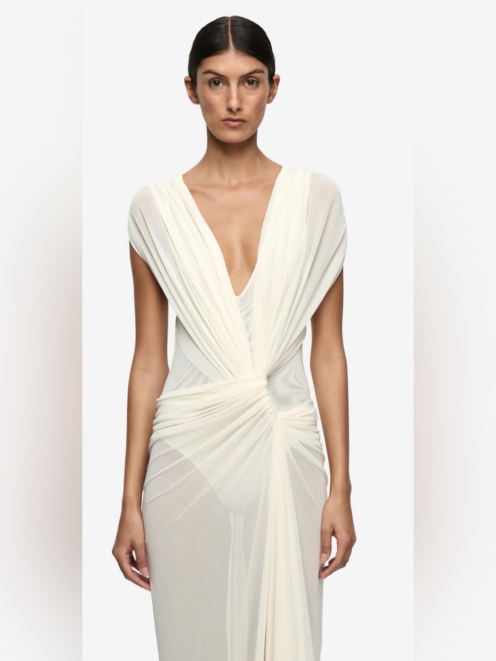 BEC + BRIDGE LEIA DRAPE GOWN - Picture 2 of 3